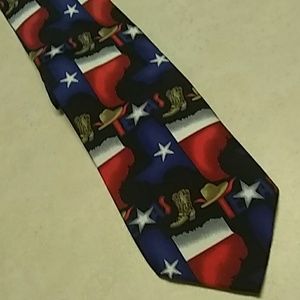 Fun Texas tie original.boot cowboy TX country cool